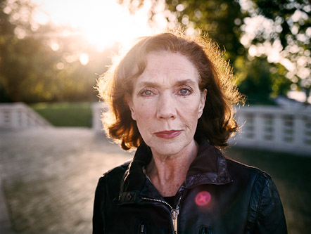 Portrait of the actress, performer Linda Marlowe